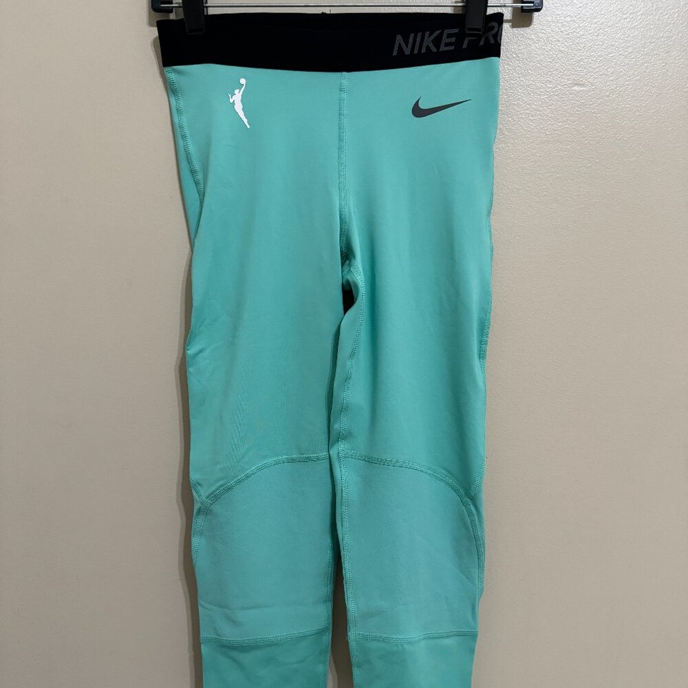 Nike WNBA New York Liberty Team Player Issue Compression Pants Womens CW4601